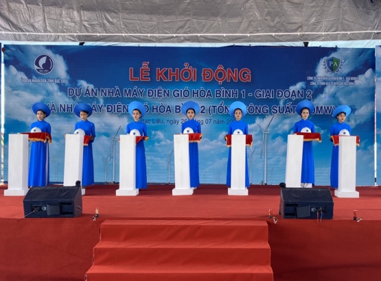 Groundbreaking Ceremony for Hoa Binh Wind Power Project 2